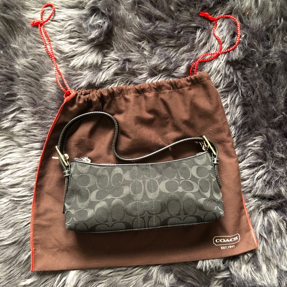 Small Coach black purse